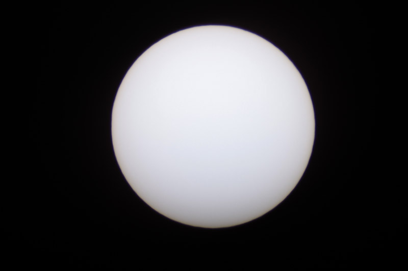 Sonne - ohne Flecken