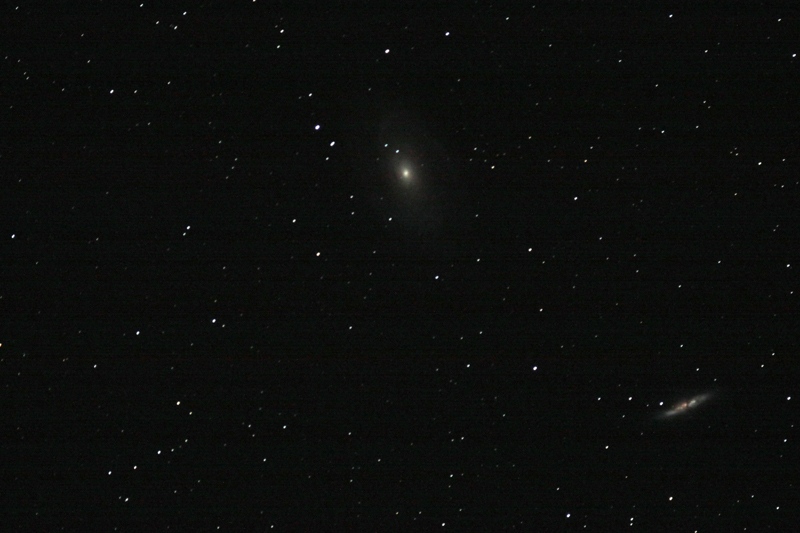 M81 + M82 ISO 1600 30 sec